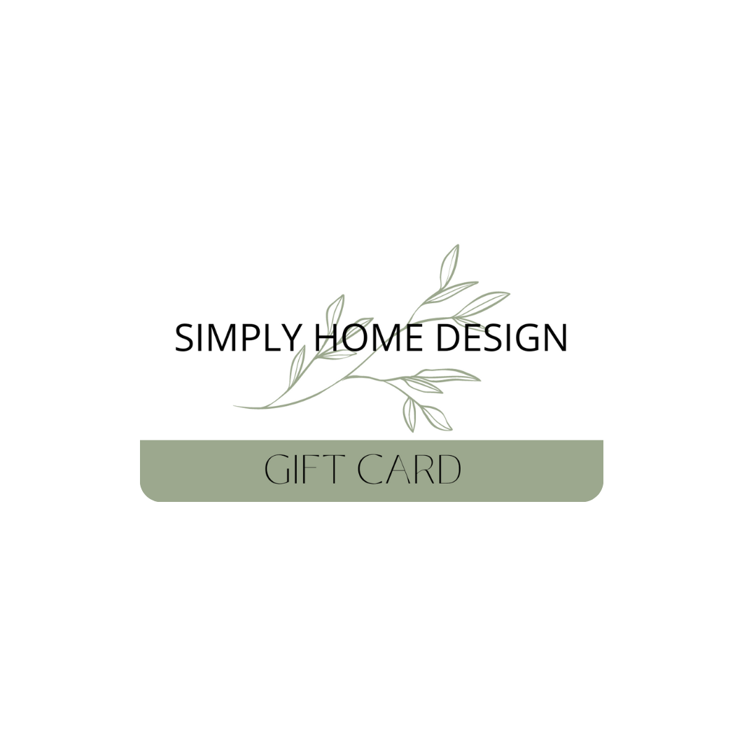 Simply Home Design Gift Card